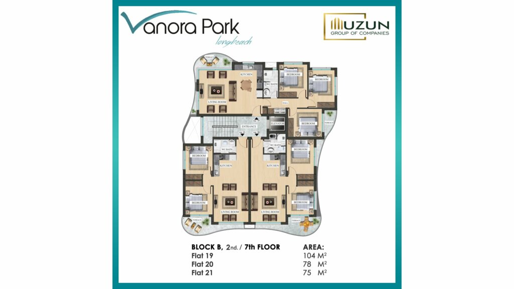 VANORA PARK LONG BEACH Uzun Nordzypern Homes